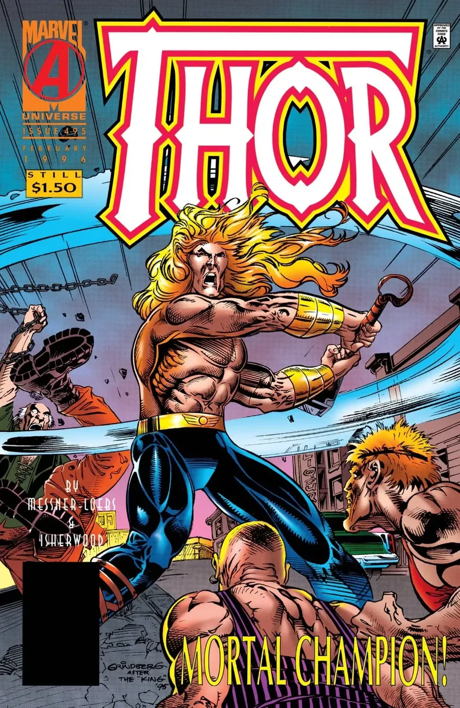Cover of Thor #495