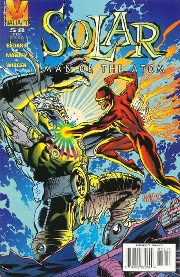 Cover of Solar, Man of the Atom #58