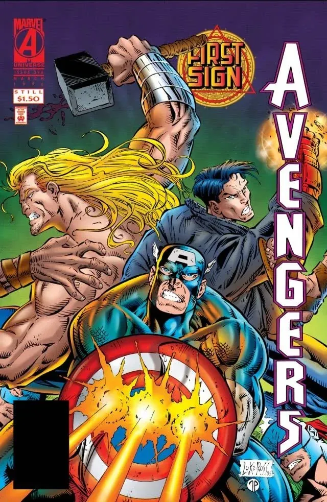 Cover of The Avengers #396