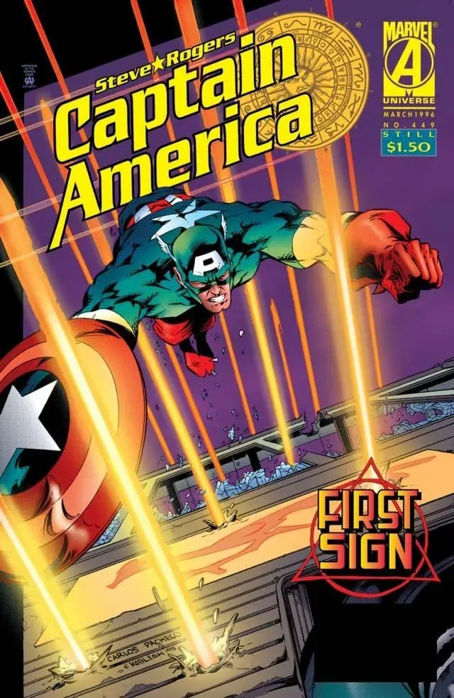 Cover of Captain America #449