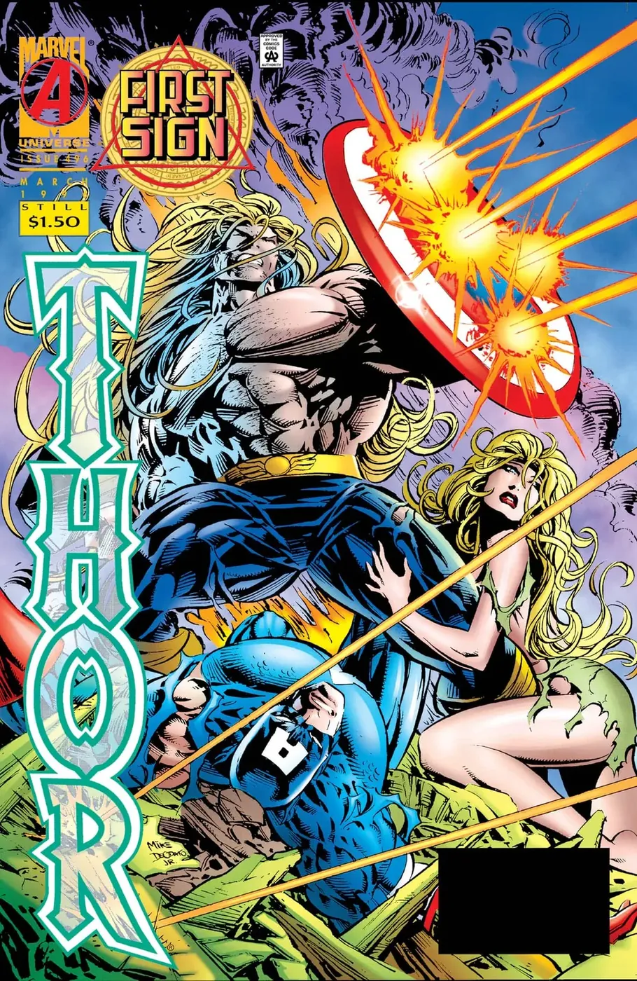 Cover of Thor #496
