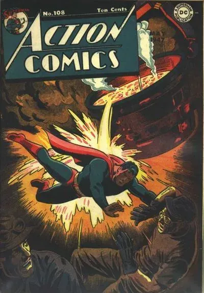Cover of Action Comics #108
