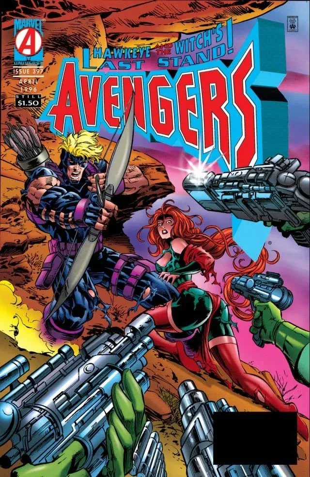 Cover of The Avengers #397