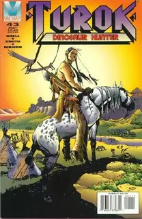 Cover of Turok, Dinosaur Hunter #43