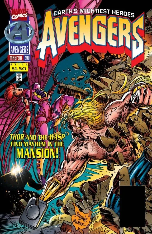Cover of The Avengers #398