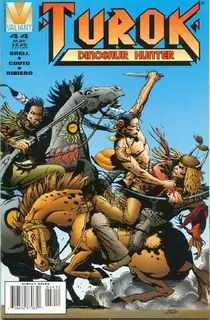 Cover of Turok, Dinosaur Hunter #44