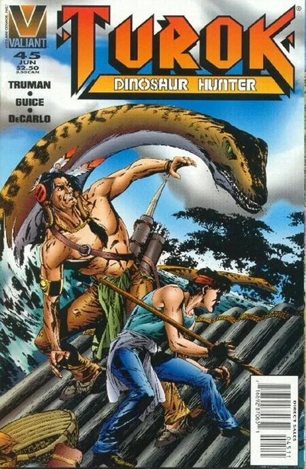 Cover of Turok, Dinosaur Hunter #45