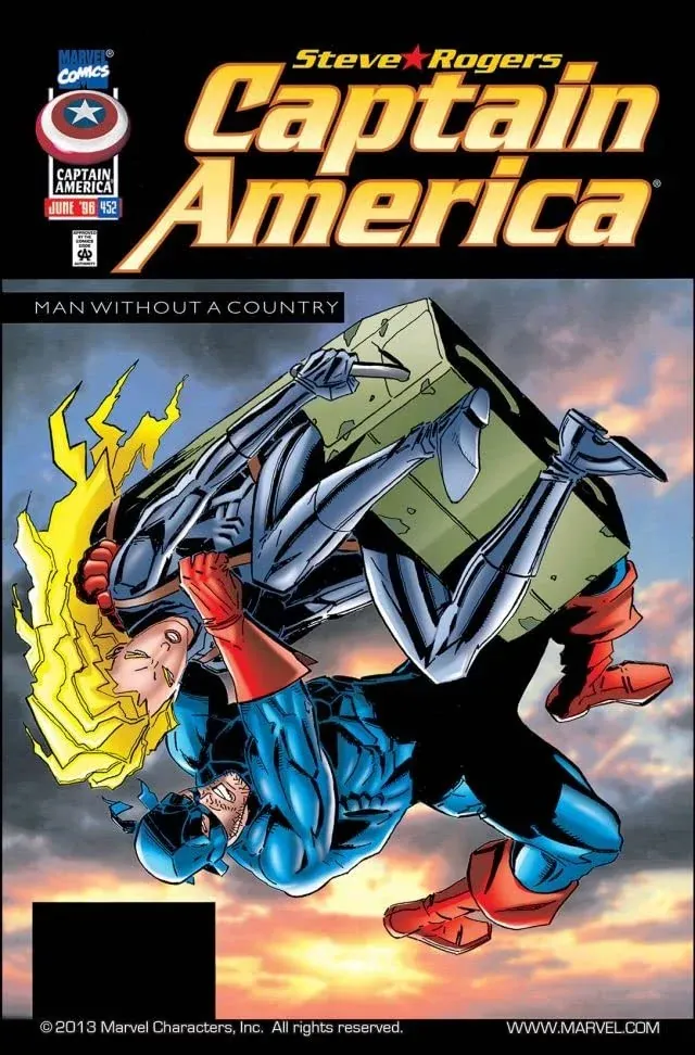 Cover of Captain America #452