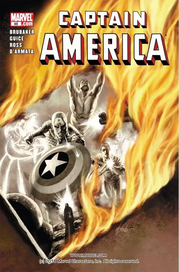 Cover of Captain America #48