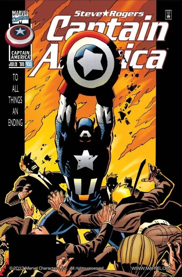 Cover of Captain America #453