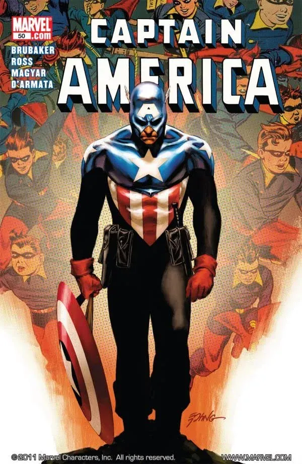 Cover of Captain America #50