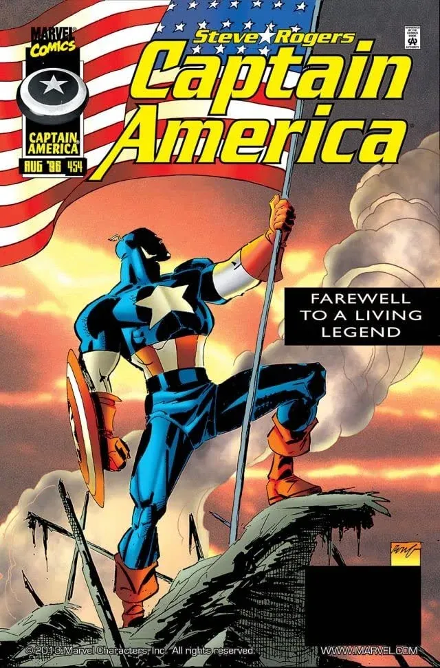 Cover of Captain America #454