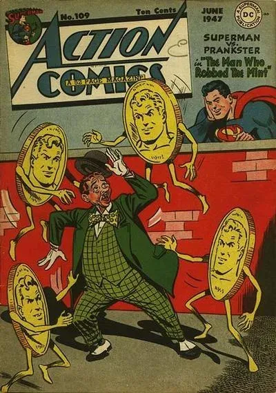 Cover of Action Comics #109