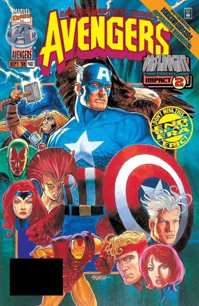 Cover of The Avengers #402