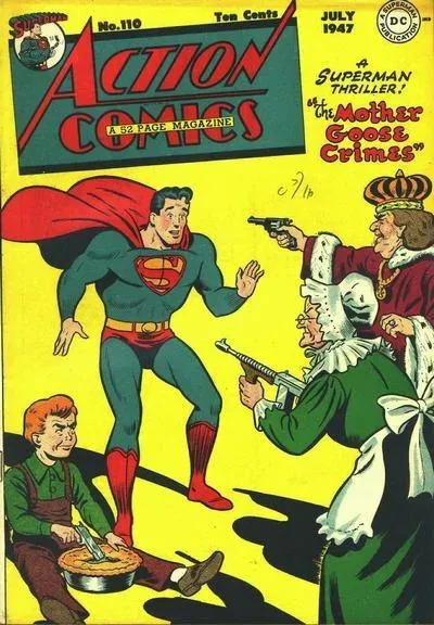 Cover of Action Comics #110