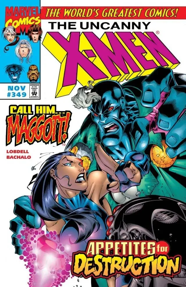 Cover of The Uncanny X-Men #349
