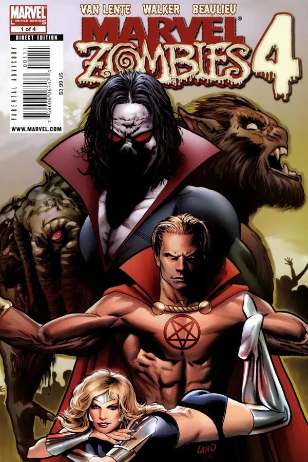 Cover of Marvel Zombies 4 #1