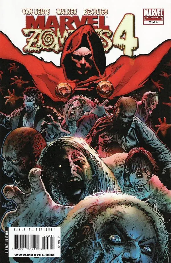 Cover of Marvel Zombies 4 #2