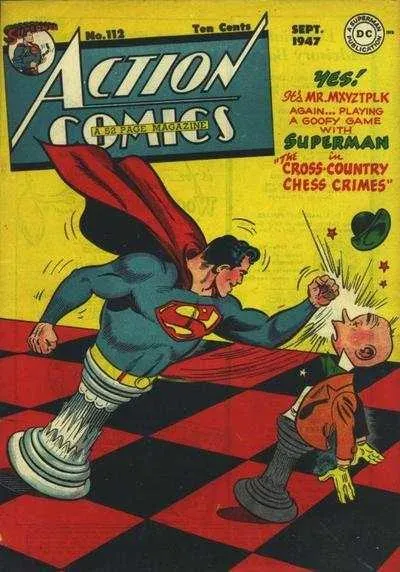 Cover of Action Comics #112