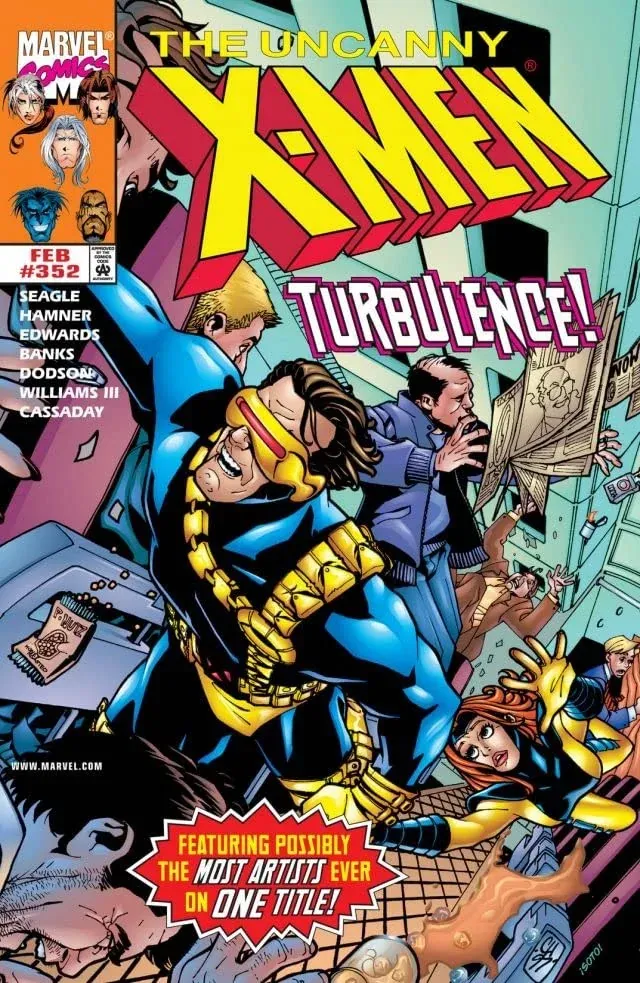 Cover of The Uncanny X-Men #352