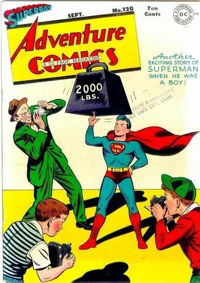 Cover of Adventure Comics #120