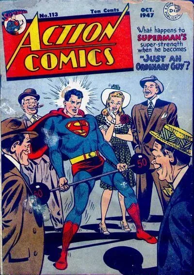 Cover of Action Comics #113