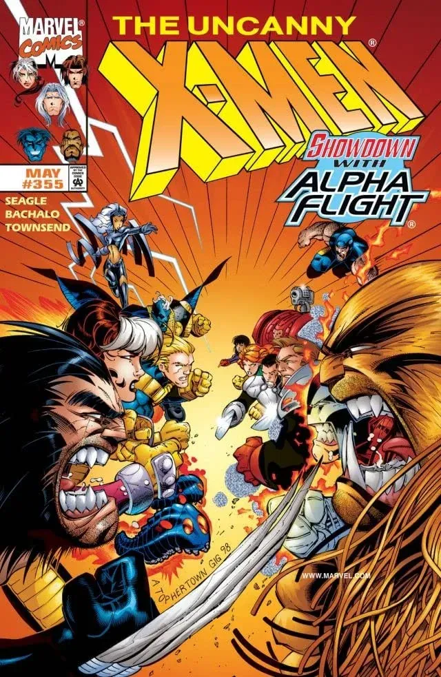 Cover of The Uncanny X-Men #355