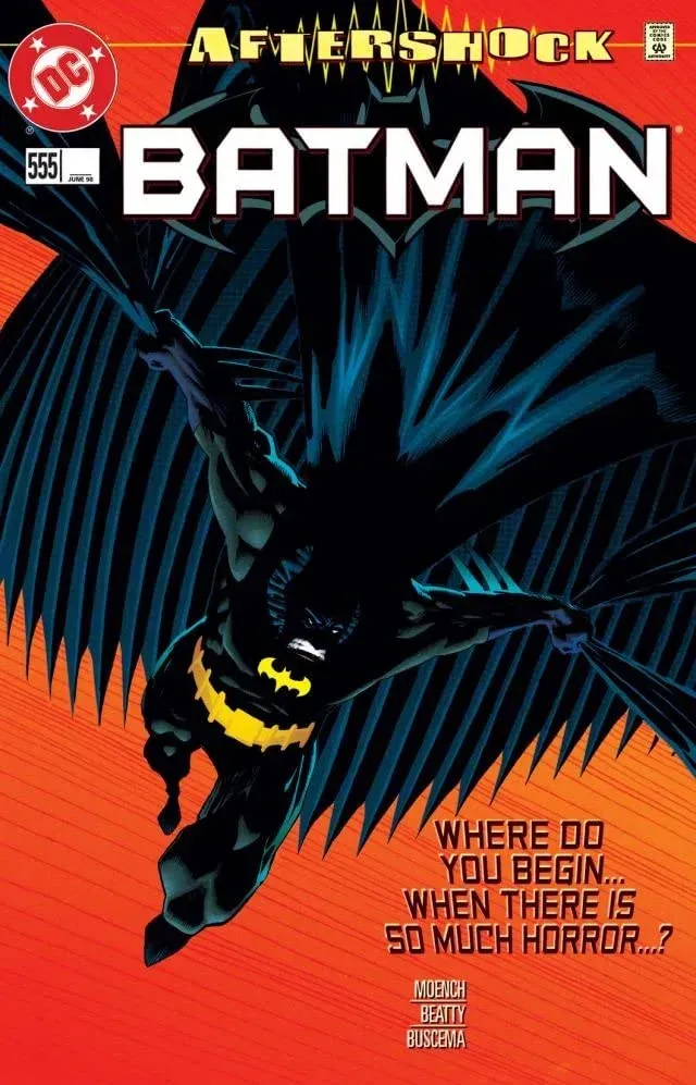 Cover of Batman #555