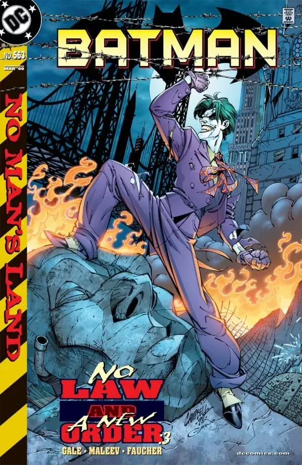 Cover of Batman #563