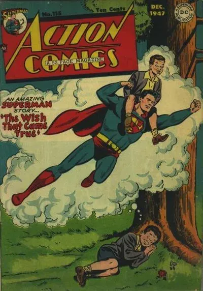 Cover of Action Comics #115