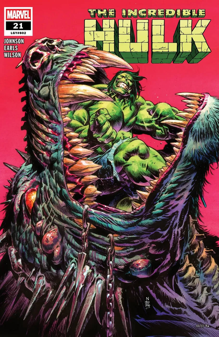 Cover of Incredible Hulk #21
