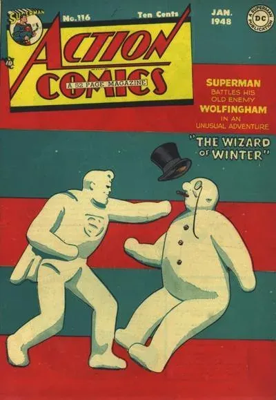 Cover of Action Comics #116