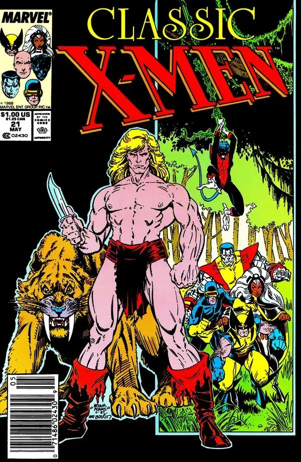 Cover of Classic X-Men #21