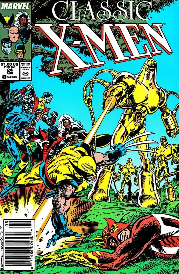 Cover of Classic X-Men #24