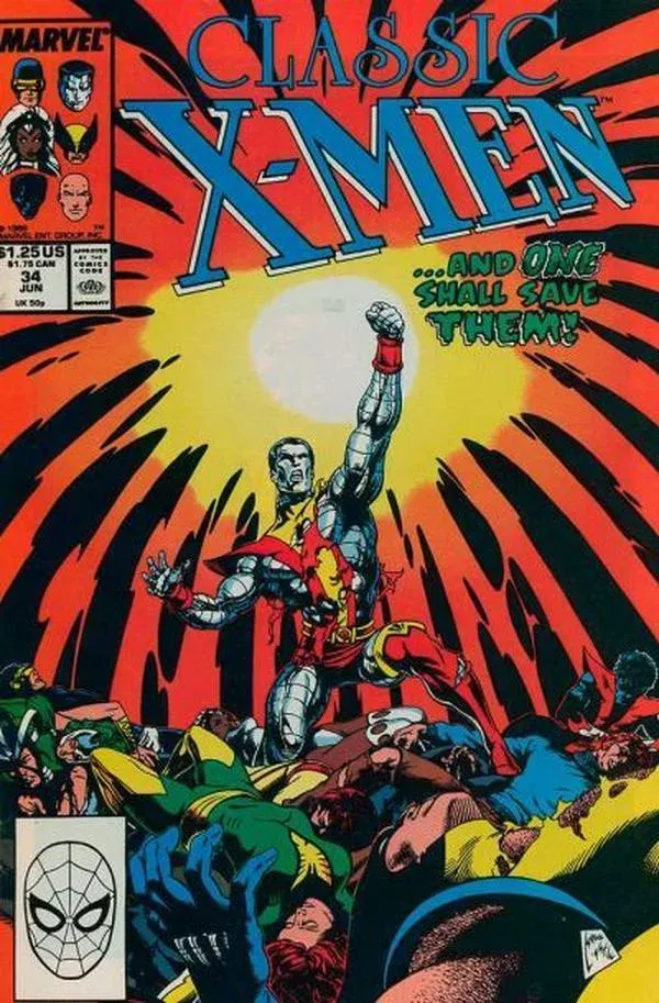 Cover of Classic X-Men #34