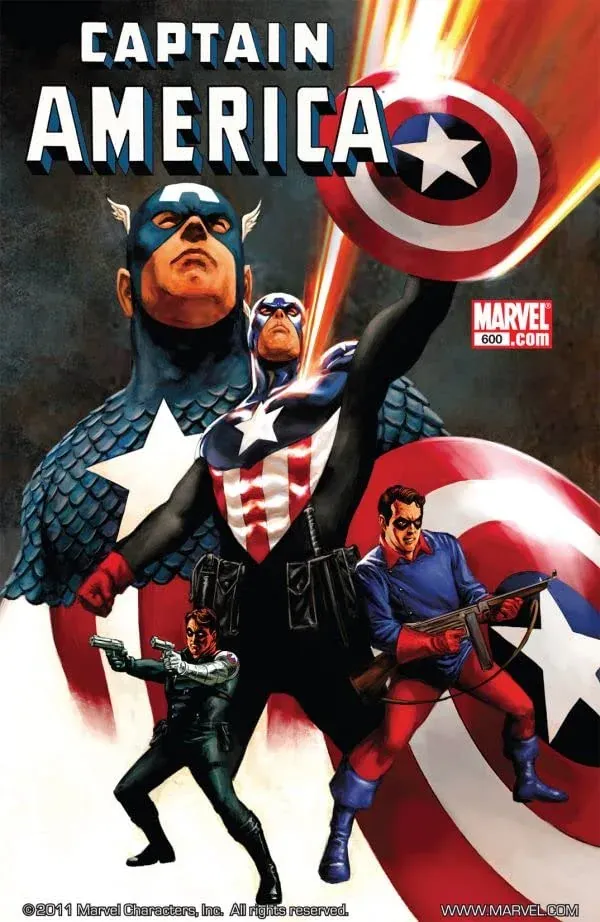 Cover of Captain America #600