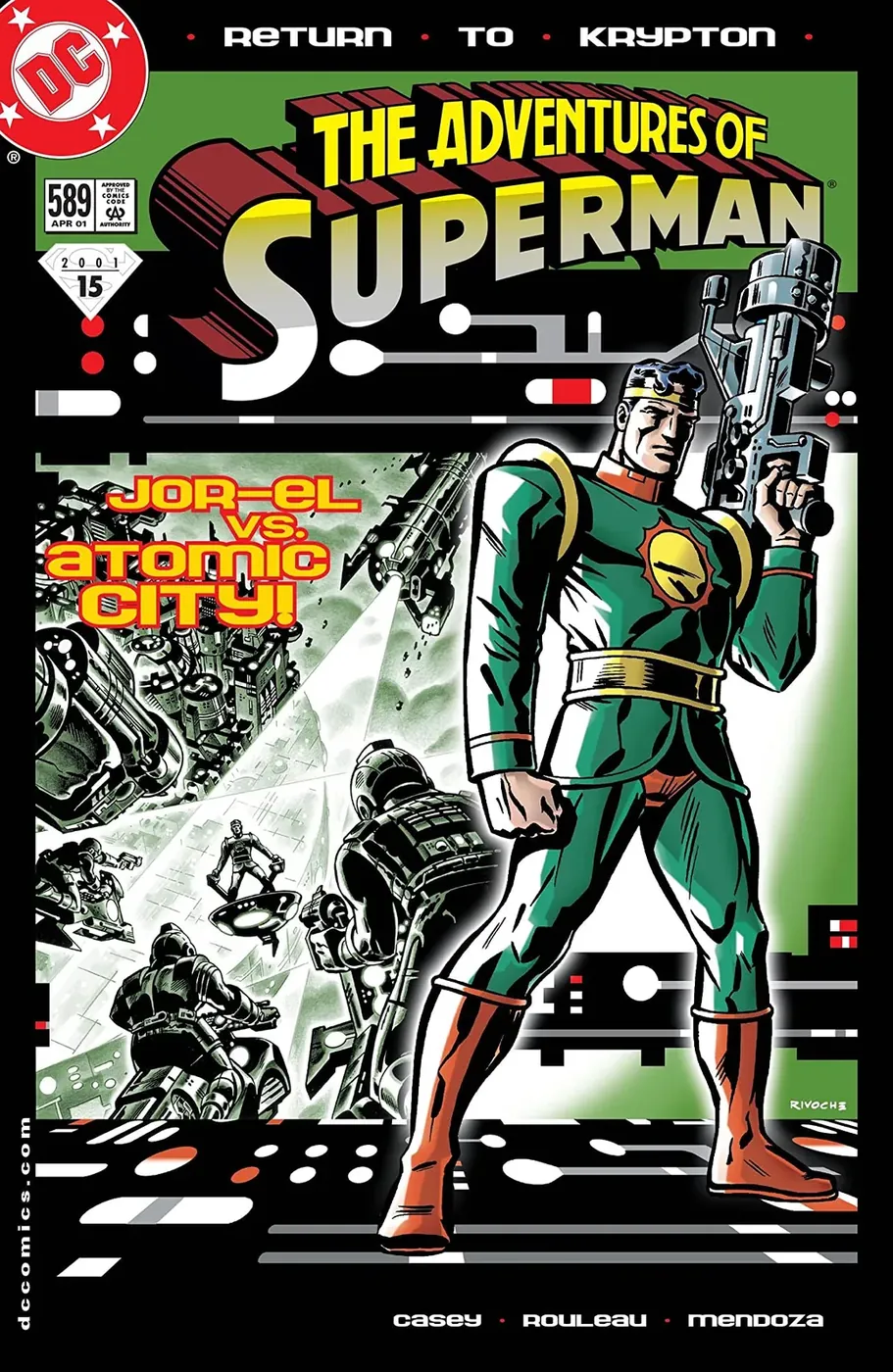 Cover of Adventures of Superman #589