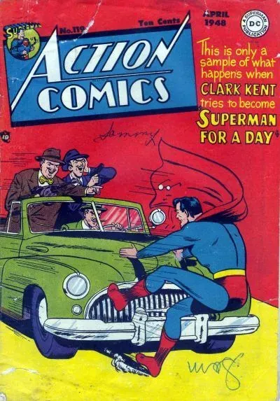 Cover of Action Comics #119
