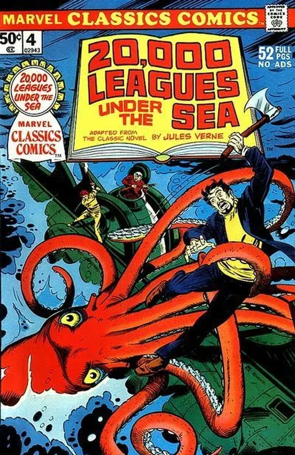Cover of Marvel Classics Comics #4