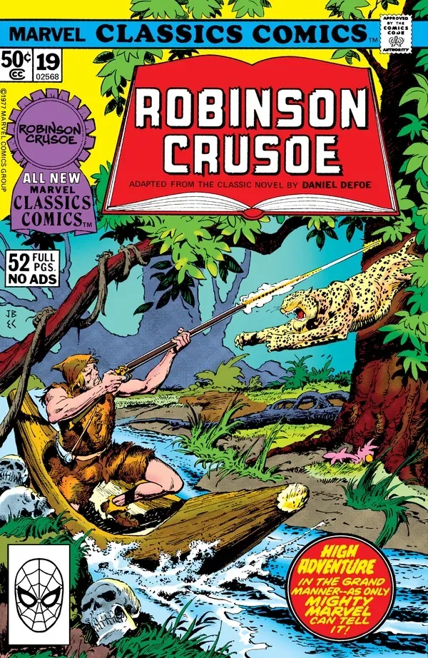 Cover of Marvel Classics Comics #19