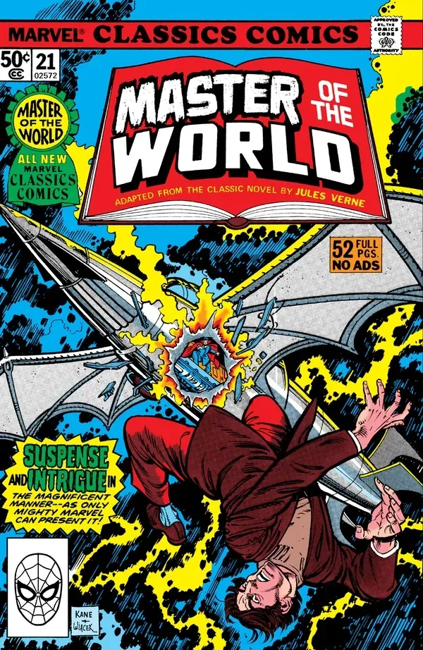 Cover of Marvel Classics Comics #21