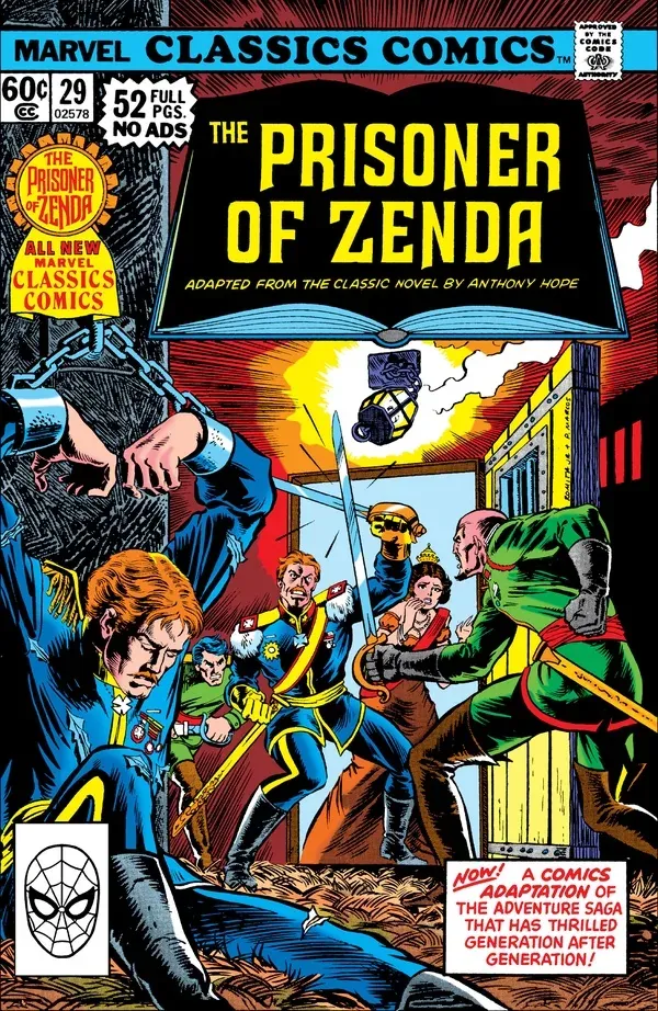 Cover of Marvel Classics Comics #29