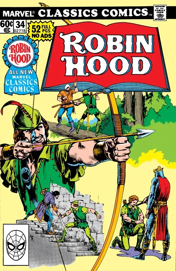 Cover of Marvel Classics Comics #34