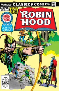 Cover of Marvel Classics Comics #34