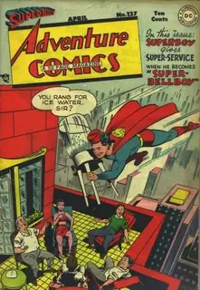 Cover of Adventure Comics #127