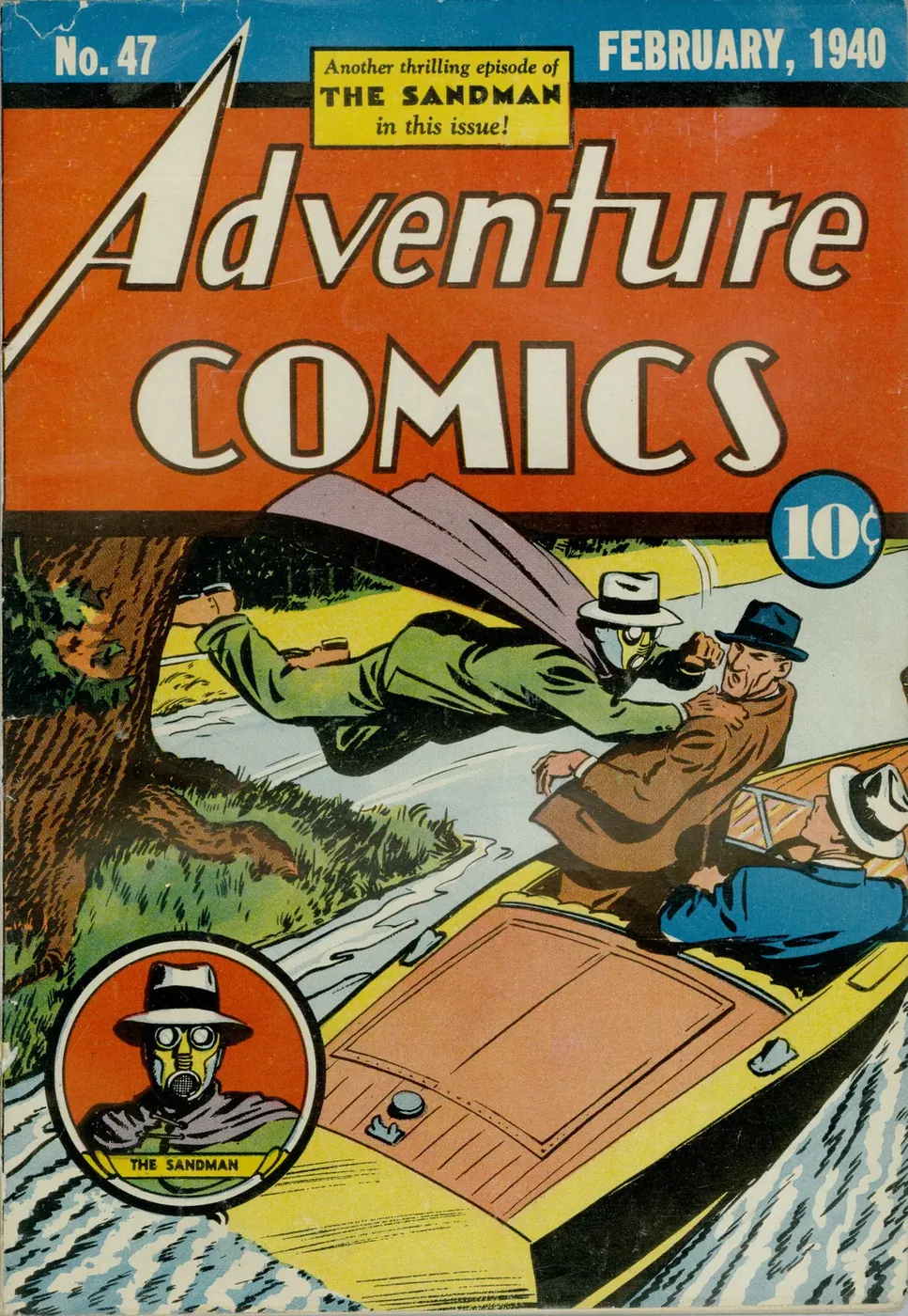 Cover of Adventure Comics #47