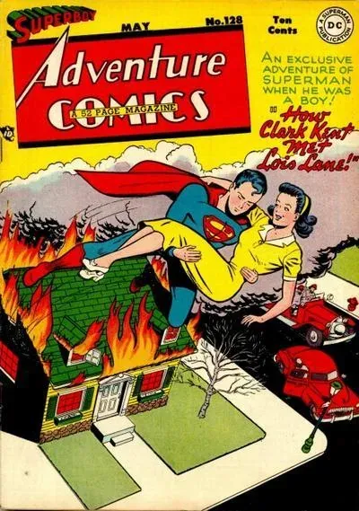 Cover of Adventure Comics #128