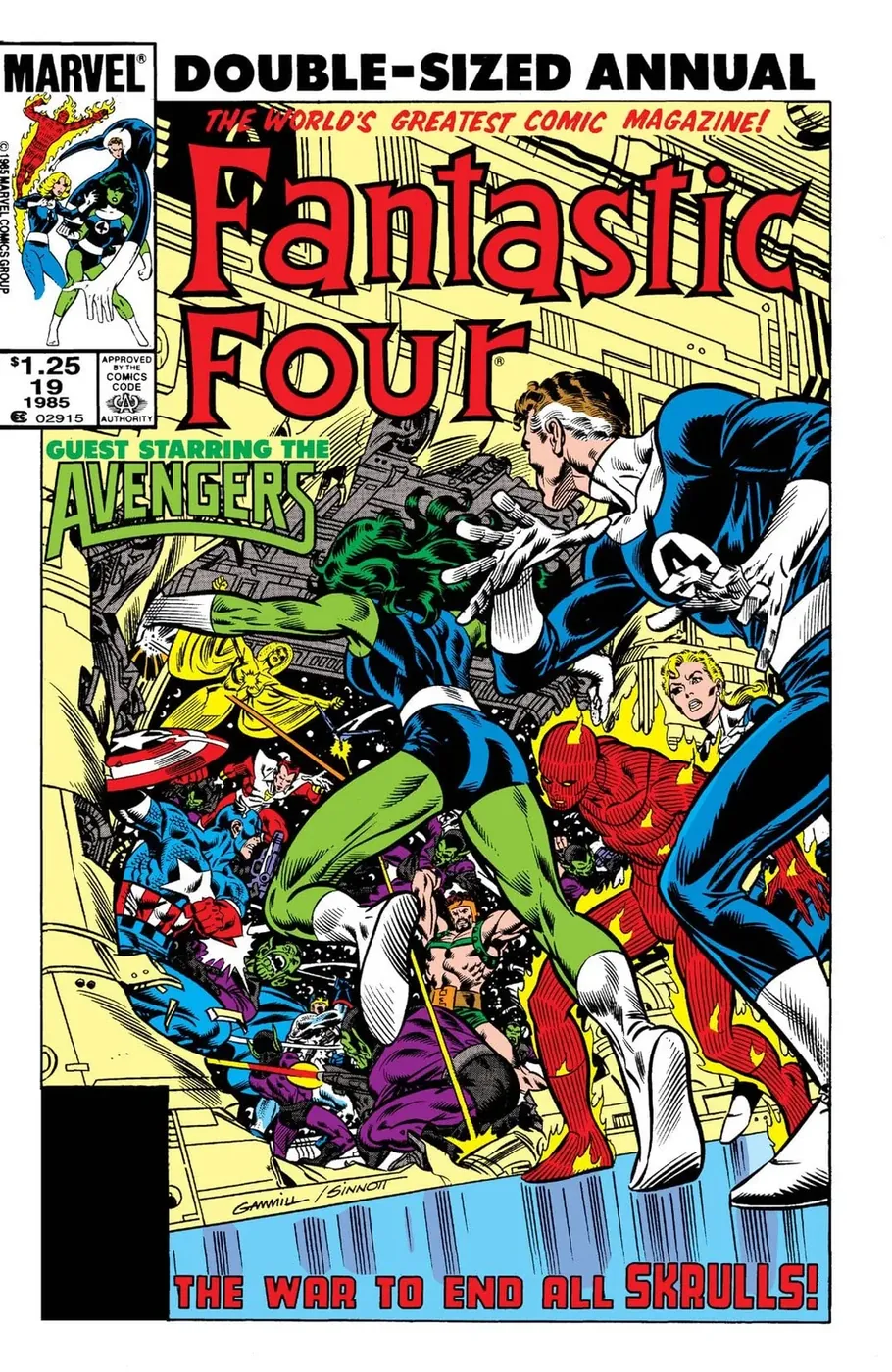Cover of Fantastic Four Annual #19