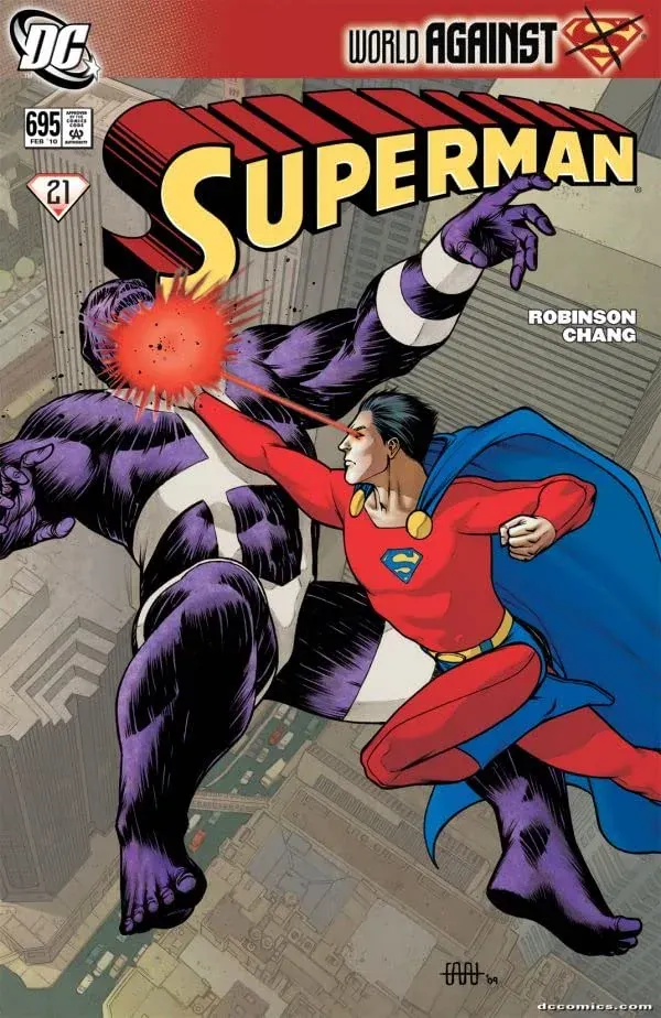 Cover of Superman #695