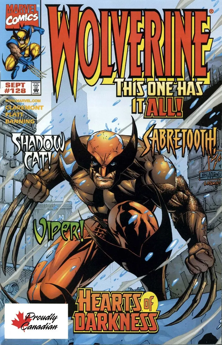 Cover of Wolverine #128